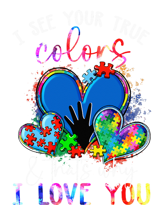 I See Your True Colors Puzzle World Autism Awareness Kids Hoodie