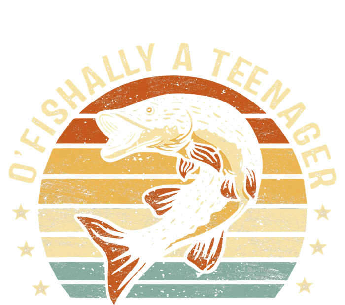 O'Fishally A Teenager 13th Birthday Fishing Fisherman Gifts T-Shirt