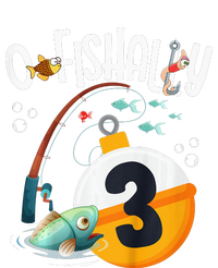 3rd Birthday Fishing Theme For O-Fishally 3 High Crown Mesh Back Trucker Hat