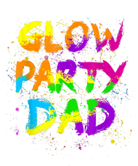 Glow Party Dad Splatter Effect 80 Theme Color Birthday Party The Baniff Cuffed Pom Beanie