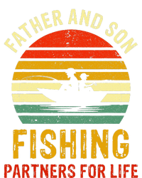 Dad And Son Fishing Partners For Life Flat Bill Trucker Hat