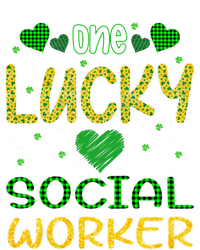 One Lucky Social Worker Saint Patrick’s Day Social Worker Cute Gift Full Zip Hoodie