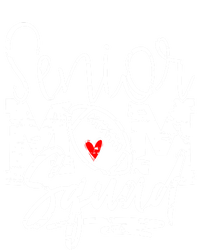 Senior Football Mom Squad Grunge Gift T-Shirt