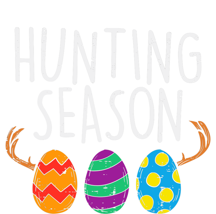 Hunting Season Eggs Deer Funny Easter Day Egg Hunt Hunter 7 Panel Mesh Trucker Snapback Hat