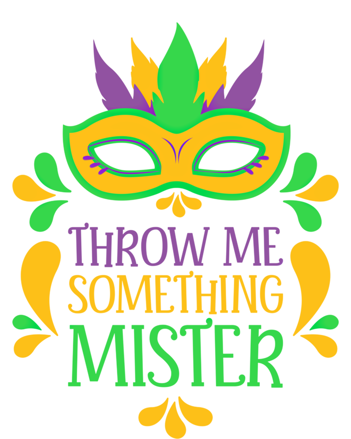 Parade Mardi Gras Carnival Mask Throw Me Something Mister Gift Kids T-Shirt