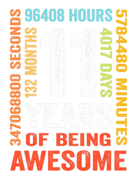 11th Birthday 11 Years Old Vintage Retro 132 Months T-Shirt