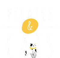 Pilates And Cats Owner Lover Instructor Teacher Gift Button