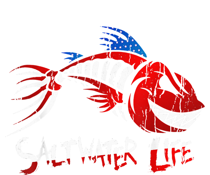 retro Saltwater Life Fisherman Fishing T-Shirt