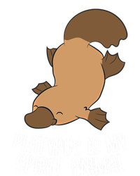 Platypus Is My Spirit Animal Funny Platypus Gift T-Shirt