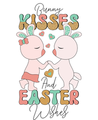 Bunny Kisses And Easter Wishes V-Neck T-Shirt