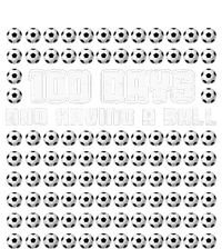 100 Days and having a ball Soccer 100th Day Women's Pullover Hoodie