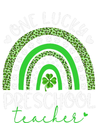 One Lucky Preschool Teacher rainbow St Patricks Day Women's V-Neck T-Shirt