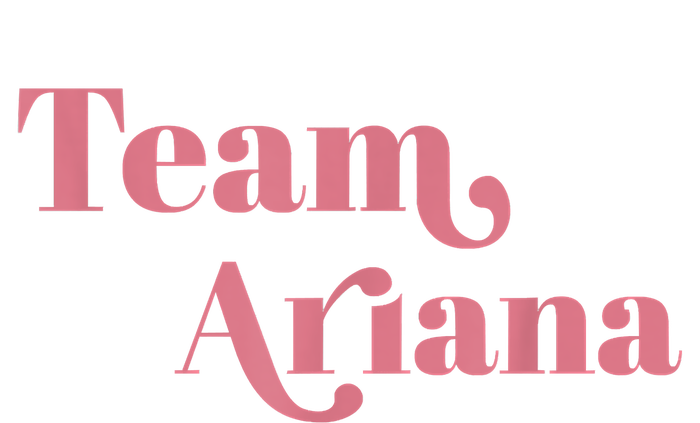 Retro For Ariana, Show Support Be On Team Ariana Garment-Dyed Sweatshirt