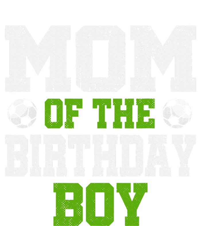 Mom of the Birthday Soccer Player Vintage Ladies Essential Flowy Tank