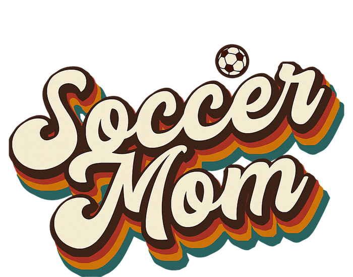 Retro Soccer Mom Graphic Soccer Mom Softstyle Adult Sport Polo