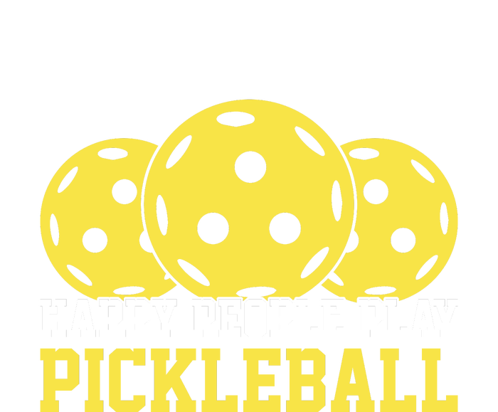 Happy People Play Pickleball Paddles Sport Gift Tank Top