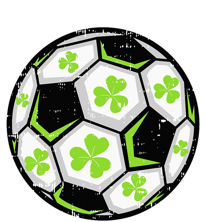 Soccer Ball Shamrock St Patricks Day Clover T-Shirt