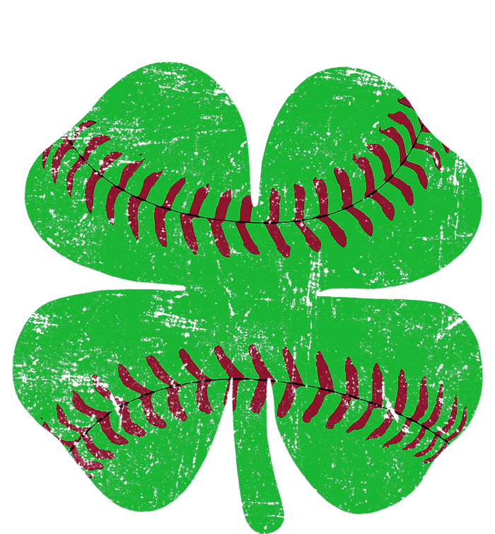 St Patricks Day Shamrock Baseball Saint Paddy's Women's Tri-Blend 3/4-Sleeve Raglan Shirt