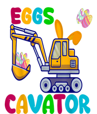 Eggs Cavator Happy Easter Funny Excavator Hunting Egg Platinum Collection Golf Towel