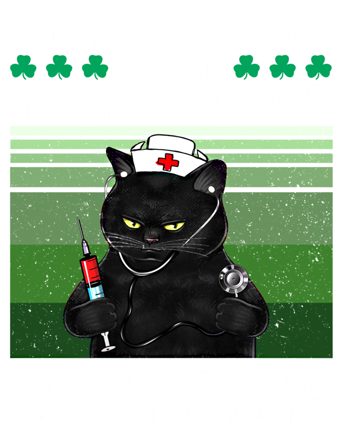 That's What I Do I'm An Irish Nurse I'm Magical Cute Gift Valucap Bio-Washed Visor