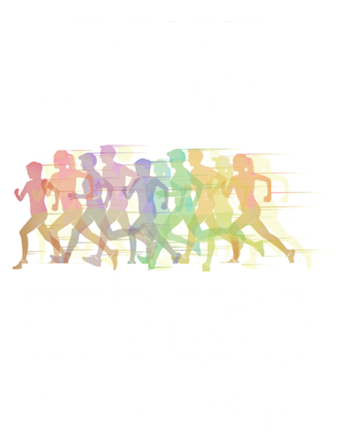 The Best Moms Run Half Marathons Meaningful Gift Runner Great Gift 16 in Basic Backpack