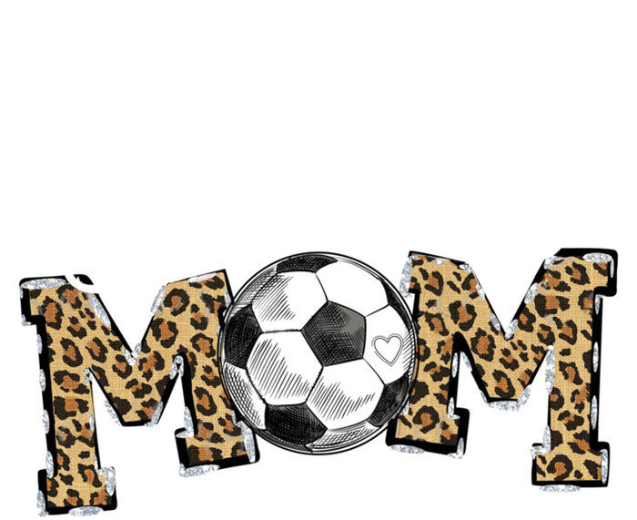 Soccer Mom Leopard Funny Soccer Mom Gift Mother's Day 2021 Gift T-Shirt