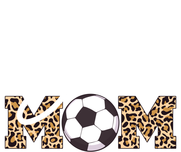 Soccer Mom Leopard Print Ball Gift T-Shirt