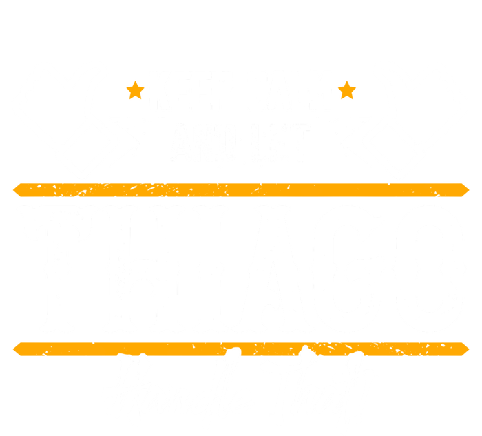 Thiago Keep Calm And Let Thiago Handle That Gift T-Shirt