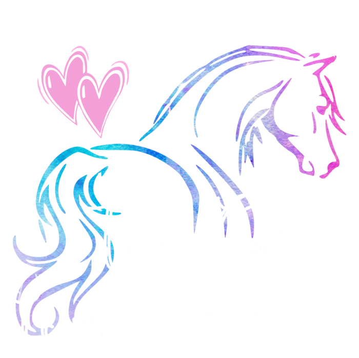 This Loves Horses Horseback Riding Equestrian Rider Mom Great Gift T-Shirt