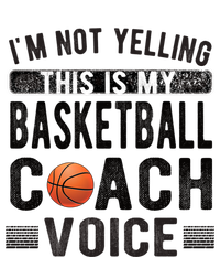 This Is My Basketball Coach Voice Basketball Coaching Gift T-Shirt