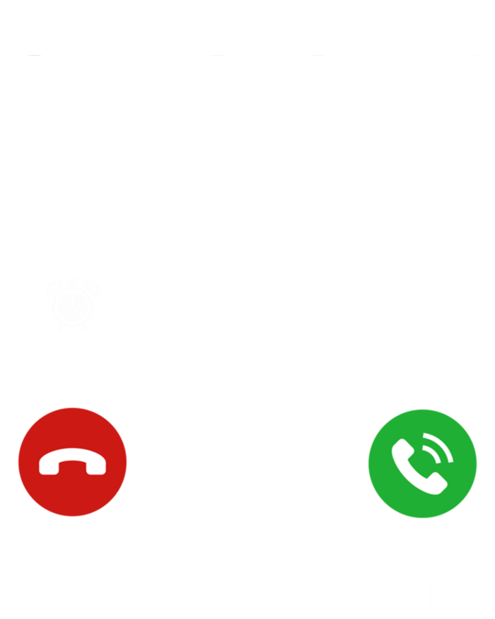 Sorry I Missed Your Call Was On Other Line Mountain Biking Gift Women's V-Neck T-Shirt