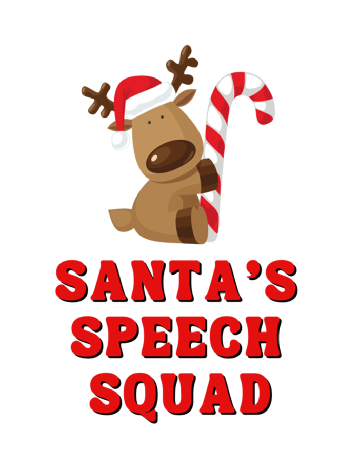 Speech Therapist Christmas Squad Slp Therapy Cute Reindeer Gift 16 in Basic Backpack