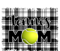 Sport Mom Black White Plaid Tennis Great Gift Tennis Mom Mother Gift Ladies Essential Flowy Tank