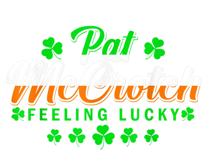 Pat McCrotch Luck Of The Irish Funny St Patricks Day Gifts PosiCharge Competitor Tank