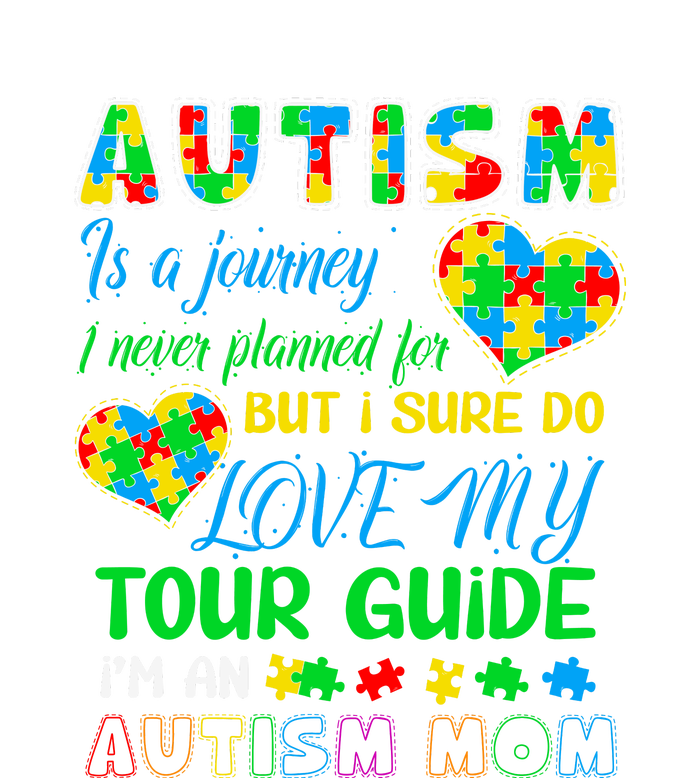 Is A Journey Love My Tour Guide I'm An Autism Mom Puzzle Autism Awareness Button