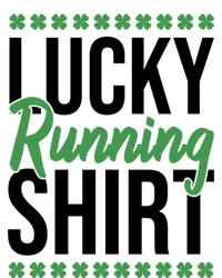 St Patrick's Day Gym Fitness Marathon Running Lucky Running Gift T-Shirt