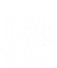 Support Wildlife Raise Cool Gift For Mom And Dad T-Shirt