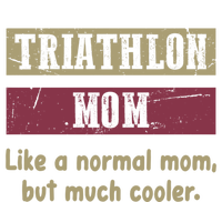 Triathlon Mom Definition Proud Triathlon Mom Funny Gift Funny Gift Women's T-Shirt