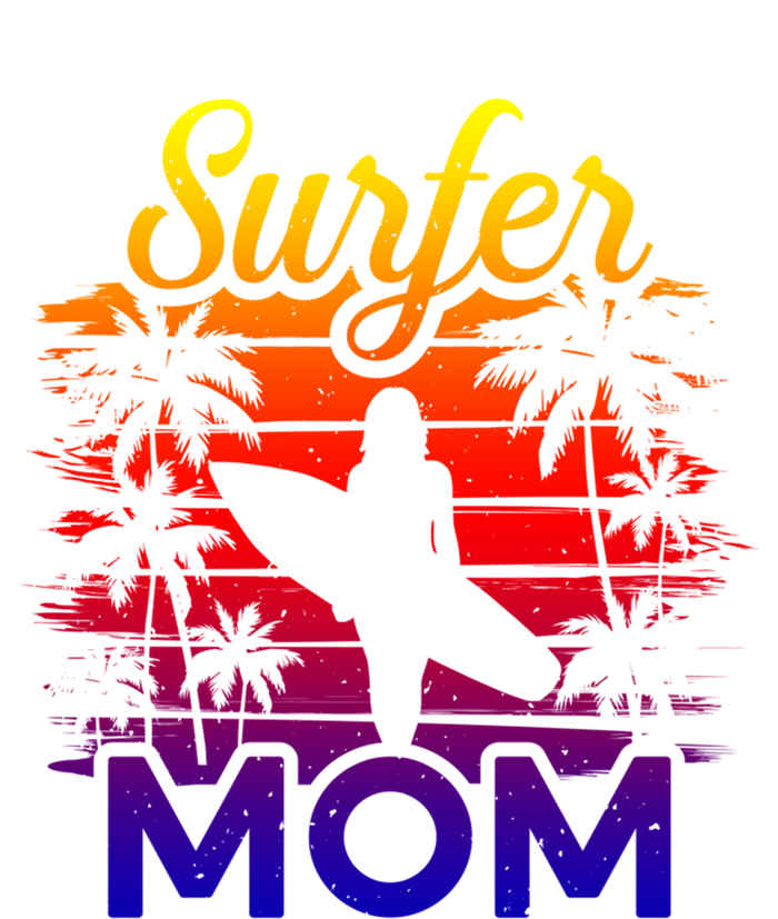 Surfer Mom Surf Beach Surfing Lovers Paddle Boarding Great Gift Sweatshirt