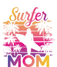 Surfer Mom Surf Beach Surfing Lovers Paddle Boarding Meaningful Gift Insulated Varsity Jacket