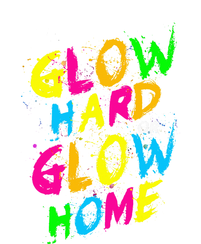 Glow Design For And Adults, In Bright Colors 80s Theme Kids Tie-Dye T-Shirt