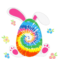 Happy Easter Tie Dye Egg Bunny Rabbit T-Shirt