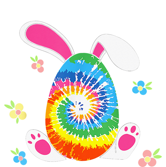 Happy Easter Tie Dye Egg Bunny Rabbit T-Shirt