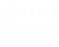 Surfing Mom Definition Funny Surfing Mom Gift Women's V-Neck T-Shirt