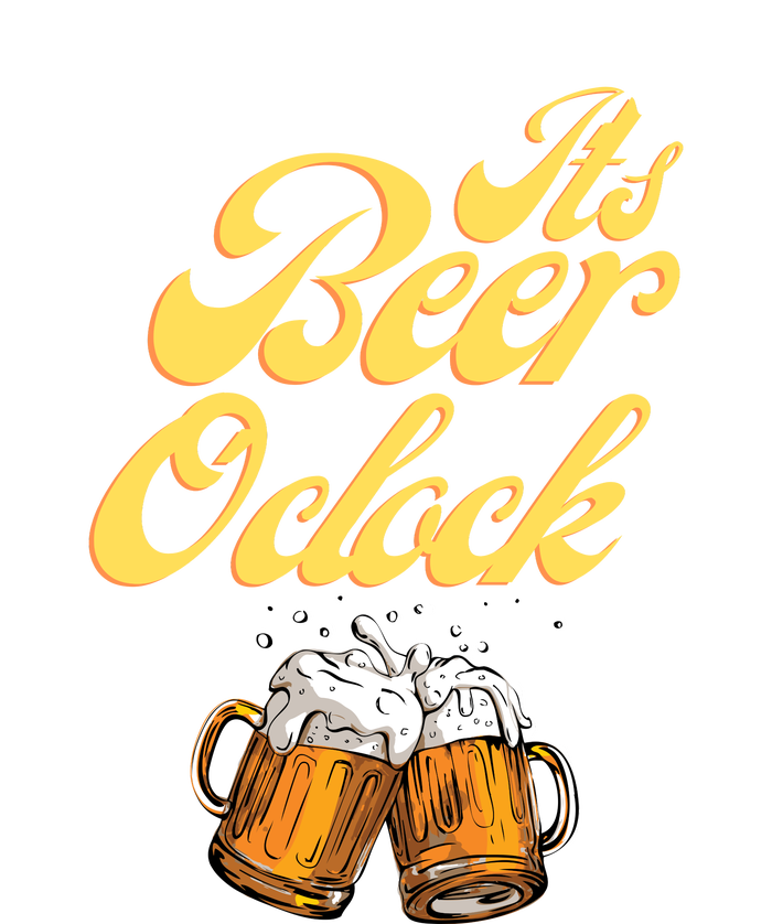 It's Beer O'clock Funny Beer Long Sleeve Shirt