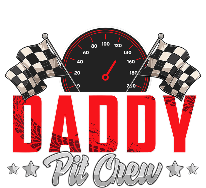 Race Car Birthday Party Racing Family Daddy Pit Crew Full Zip Hoodie