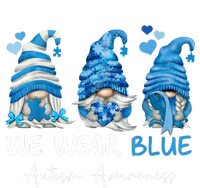 In April We Wear Blue Autism Awareness Gnome Matching Family Urban Pullover Hoodie