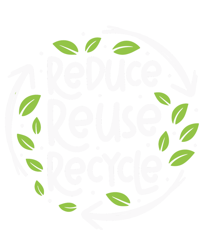 Reduce Reuse Recycle Make Everyday Earth Day Save The Planet Bella+Canvas Jersey Crop Tee