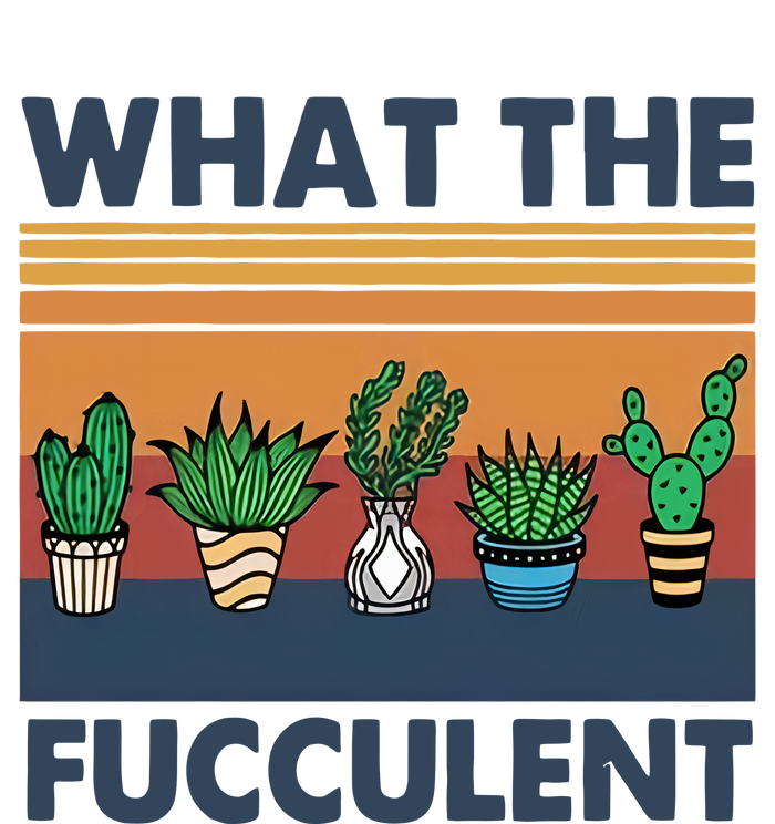 What The Fucculent Funny Cactus Succulent Gardening Kids Sweatshirt