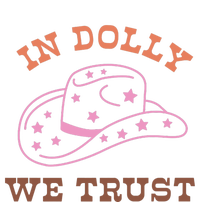 Western In Dolly We Trust Funny Cowgirl Howdy Yeehaw Rodeo Adult ChromaSoft Performance T-Shirt